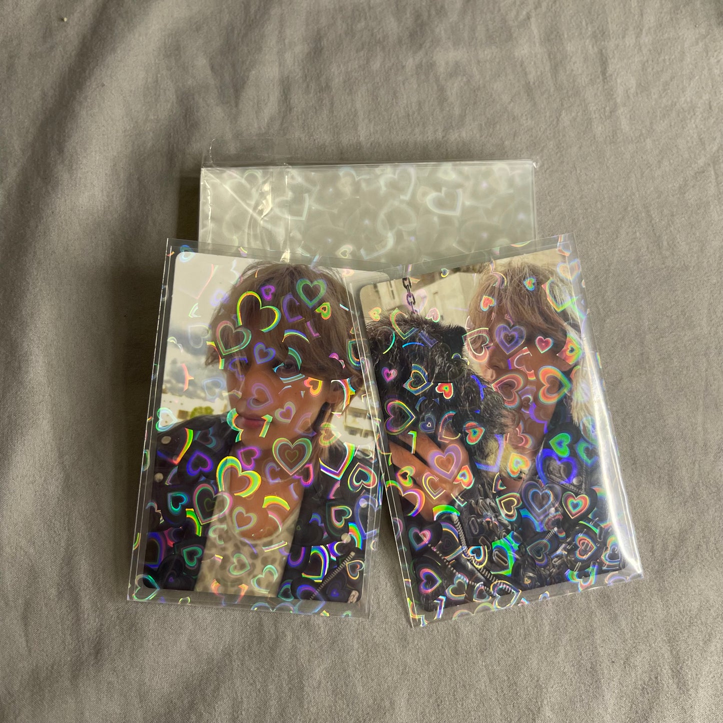 Min Mango Heart Sleeves