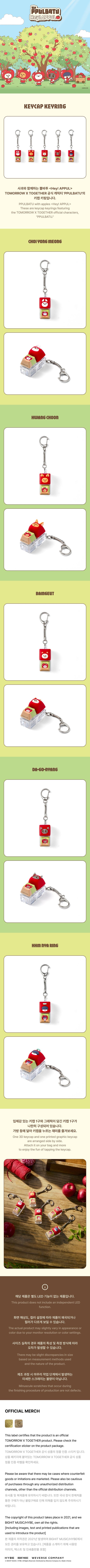 Keycap Keyring TXT PPULBATU HEY! APPUL MD