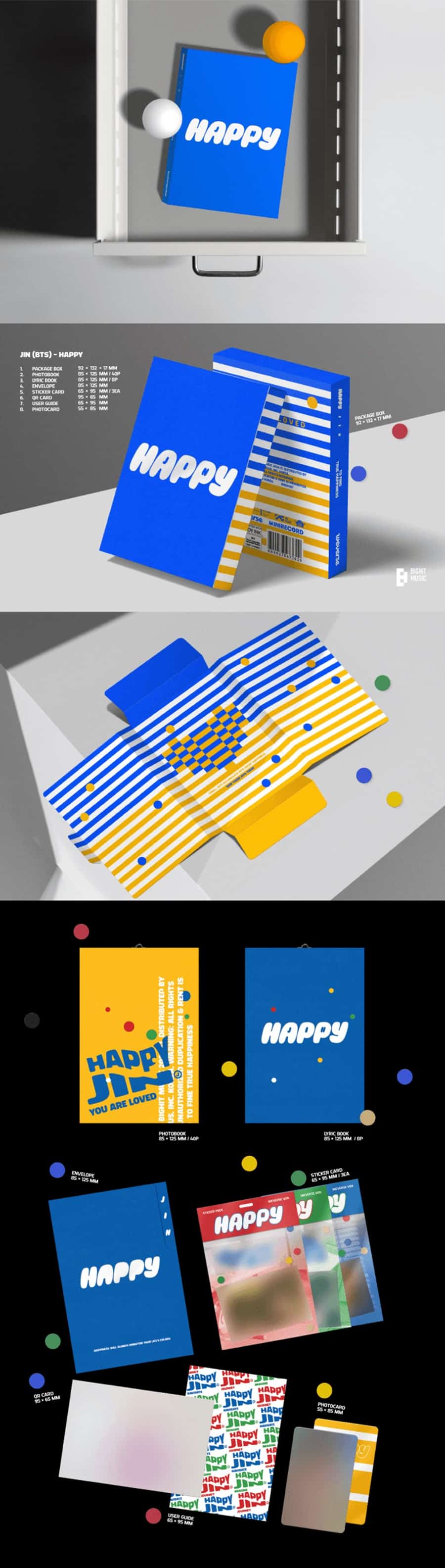 Jin (BTS) – Happy (Weverse Albums ver.)
