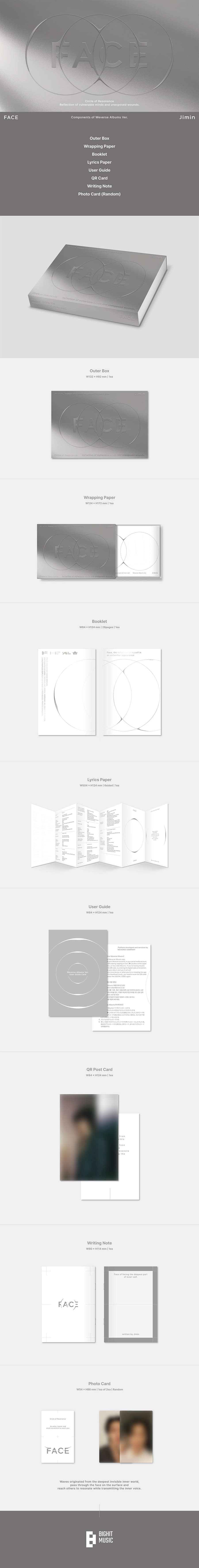 Jimin (BTS) - FACE (Weverse Album Ver.)