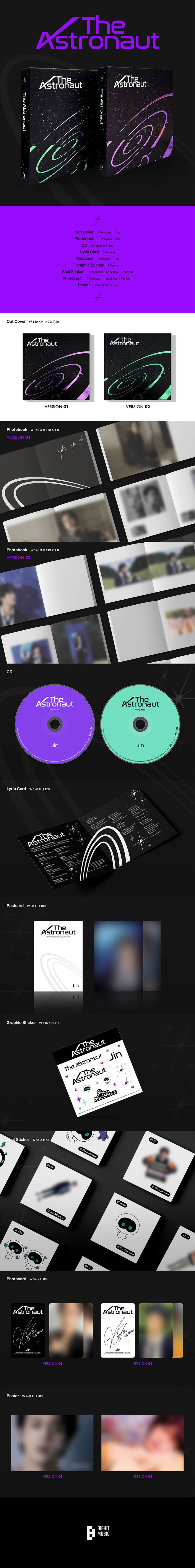 Jin (BTS) – The Astronaut