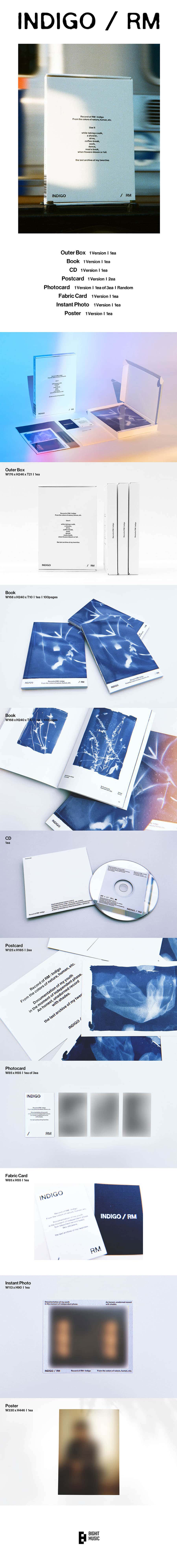 RM (BTS) – ‘Indigo’ Book Edition