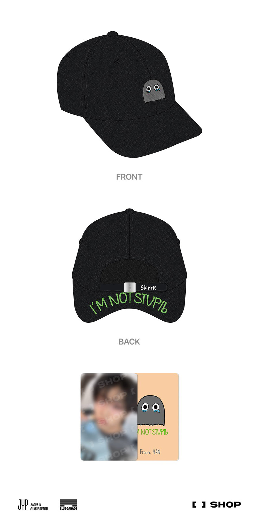 Stray kids dominATE : celebrATE MD BALL CAP by HAN