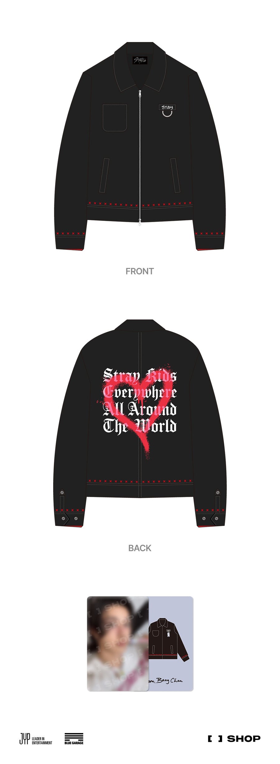 Stray kids dominATE : celebrATE MD JACKET by Bang Chan