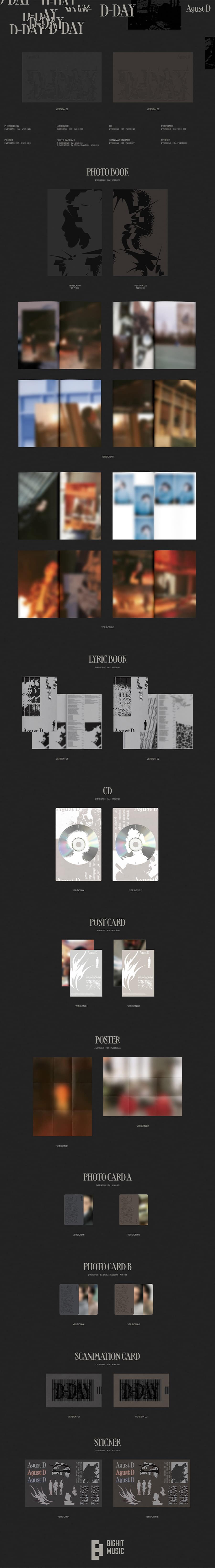 Agust D (BTS) (SUGA) – ‘D-DAY’