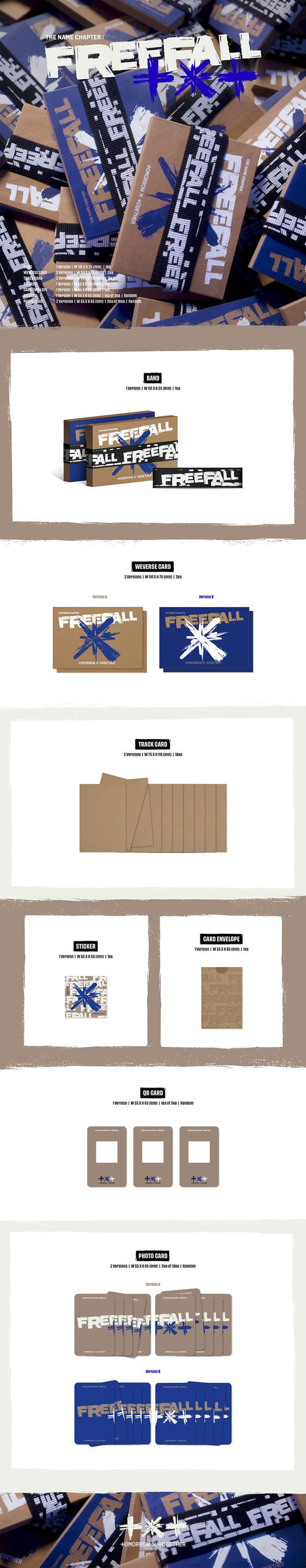 TXT – The Name Chapter: FREEFALL (Weverse Albums ver.)