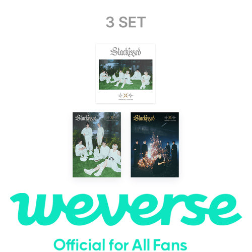 [WEVERSE POB] TXT – JP 3rd Album [Starkissed] 3 SET