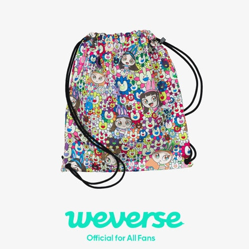 [Pre-order] [WEVERSE POB] NewJeans – [Supernatural] (NJ X MURAKAMI Drawstring Bag ver.)