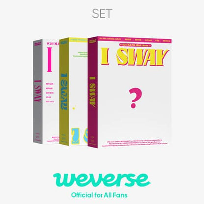 [WEVERSE POB] (G)I-DLE – 7th Mini Album [I SWAY] (Set)