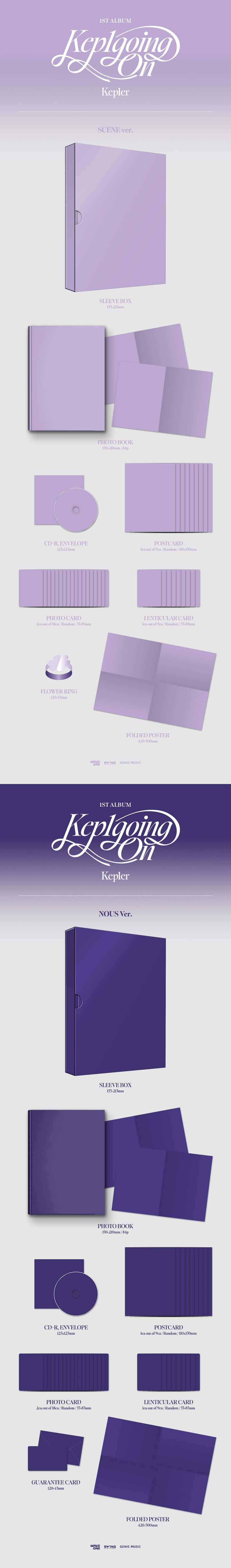 [Pre-order] Kep1er – 1st Album [Kep1going On]