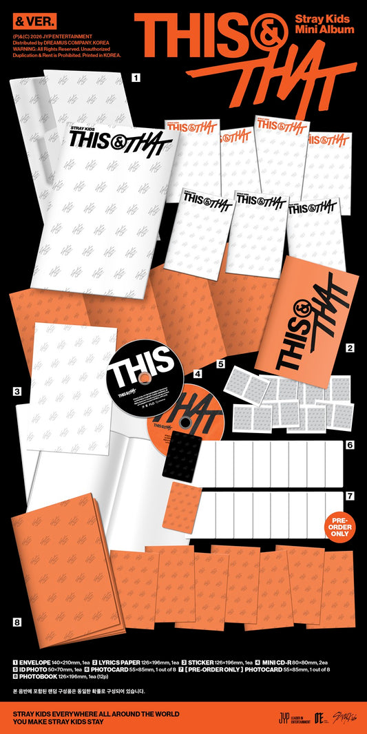 Stray Kids – Mini Album [THIS & THAT] (& VER.)