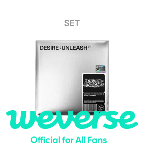 [WEVERSE POB] ENHYPEN – [DESIRE : UNLEASH] (ENGENE ver.) (Set)