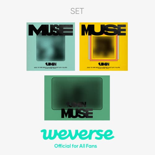 [Early Bird POB][WEVERSE POB] Jimin (BTS) – [MUSE] (Set) + [MUSE (Weverse Albums ver.)] (Set)