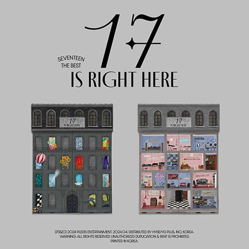 [WEVERSE POB] SEVENTEEN – BEST ALBUM [17 IS RIGHT HERE] (Set)