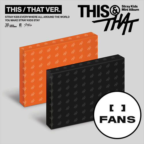 [FANS SHOP POB] Stray Kids – Mini Album [THIS & THAT] (THIS VER., THAT VER.)