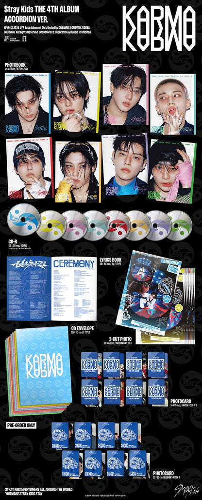 Stray Kids – The 4th Full Album [KARMA] (ACCORDION VER.)