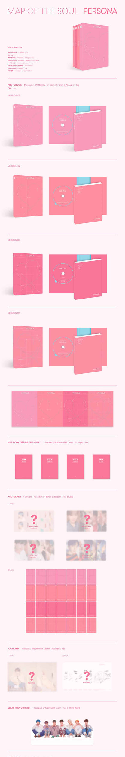 BTS – MAP OF THE SOUL : PERSONA