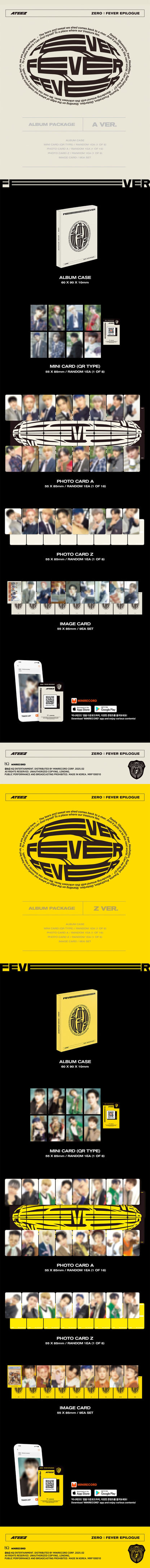 ATEEZ – ZERO : FEVER EPILOGUE (PLATFORM VER.) (A Ver., Z Ver.)