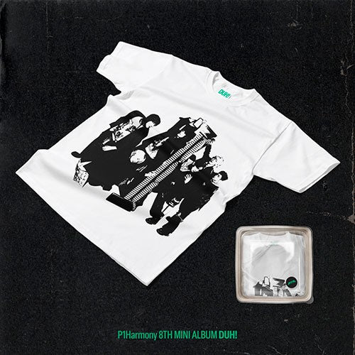 P1Harmony – 8th Mini Album [DUH!] (MD/Plain White T Ver.)