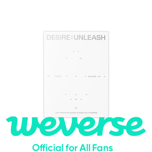 [WEVERSE POB] ENHYPEN – [DESIRE : UNLEASH] (Weverse Albums ver.)