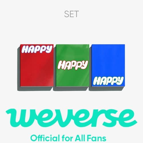 [WEVERSE POB] Jin (BTS) – Happy (Set)