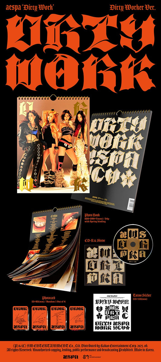 aespa – Single [Dirty Work] (Dirty Worker Ver.)