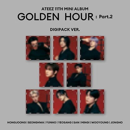 ATEEZ – 11th Mini Album [GOLDEN HOUR : Part.2] (DIGIPACK VER.)