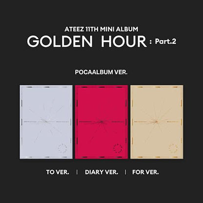 ATEEZ – 11th Mini Album [GOLDEN HOUR : Part.2] (POCAALBUM VER.)