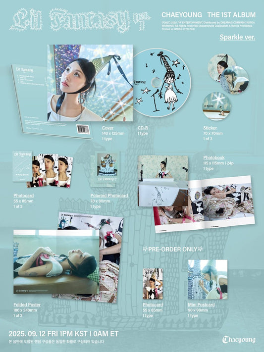 (TWICE) CHAEYOUNG – The 1st Album [LIL FANTASY vol.1] (Sparkle ver.)