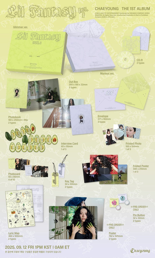 (TWICE) CHAEYOUNG – The 1st Album [LIL FANTASY vol.1]