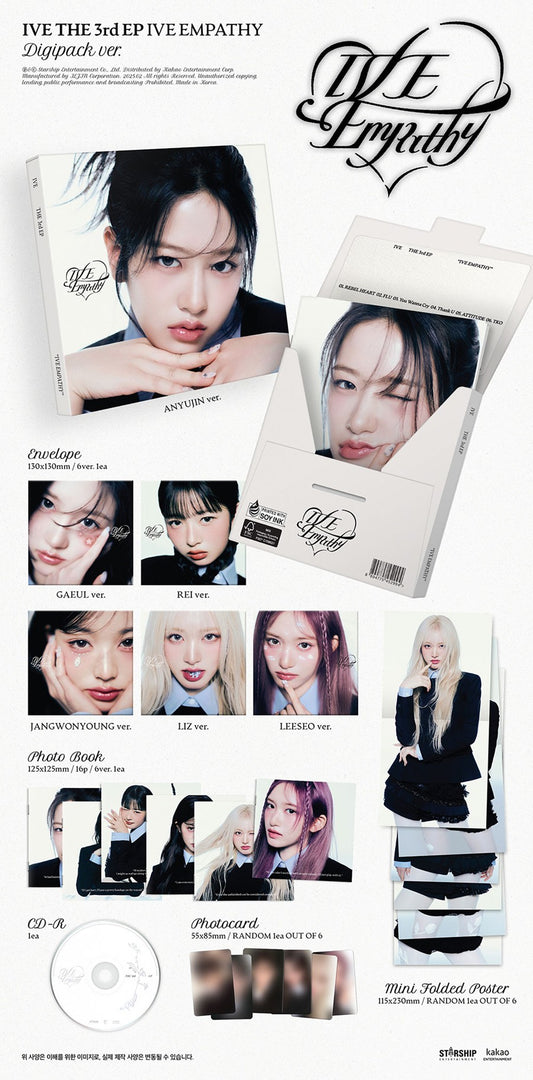 IVE – THE 3rd EP [IVE EMPATHY] (Digipack ver.) Limited