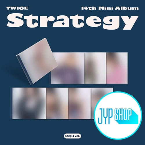 TWICE - 14th Mini Album [STRATEGY] (Step4 ver.) (Sets)