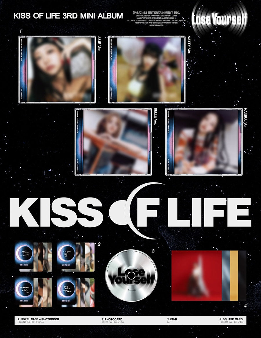 KISS OF LIFE – 3rd Mini Album [Lose Yourself] (Jewel Ver.)