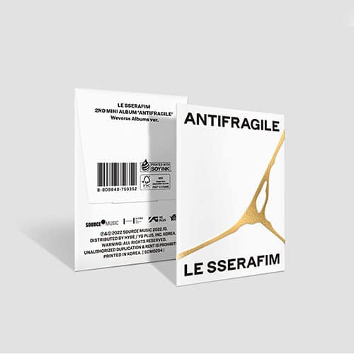 LE SSERAFIM – 2nd Mini album [ANTIFRAGILE] (Weverse Album Ver.)