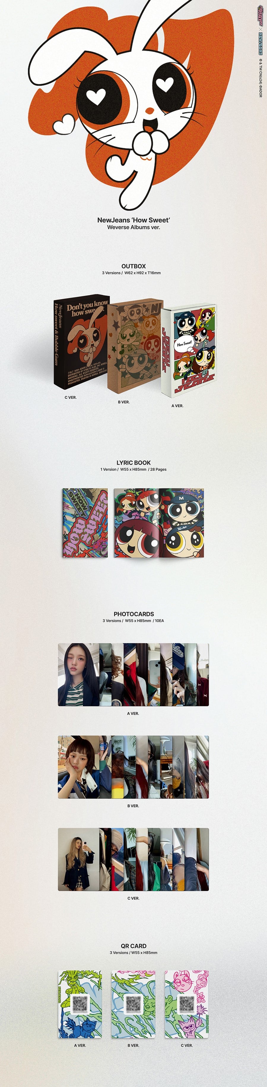 NewJeans – [How Sweet] (Weverse Albums ver.)