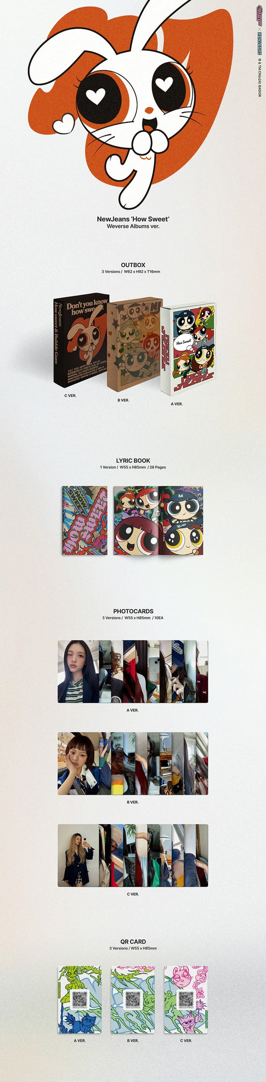 NewJeans – [How Sweet] (Weverse Albums ver.)