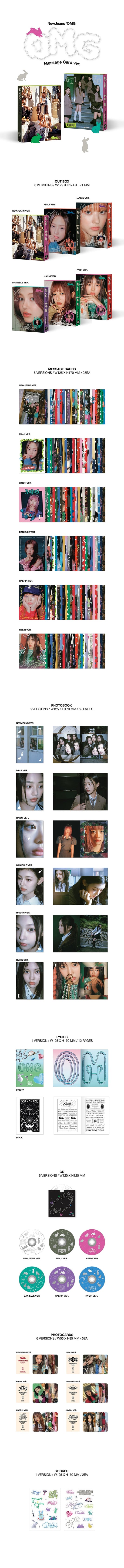 NewJeans – ‘OMG’ Message Card ver.