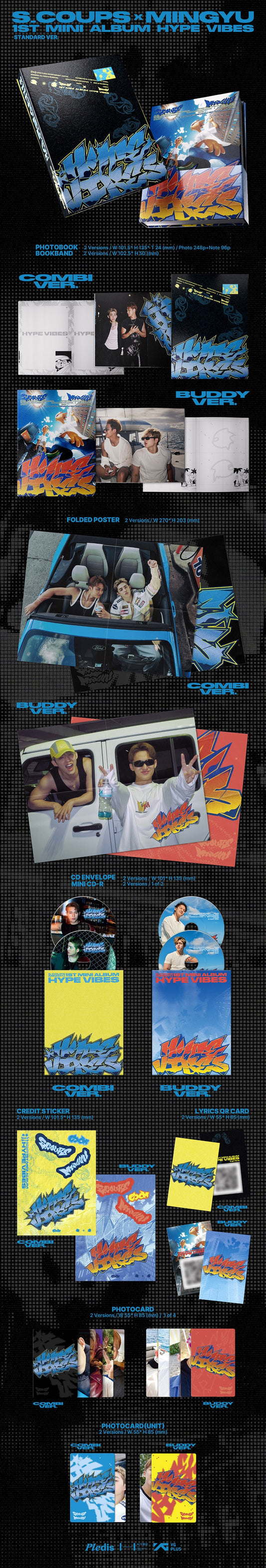 S.COUPS X MINGYU – 1st Mini Album [HYPE VIBES]