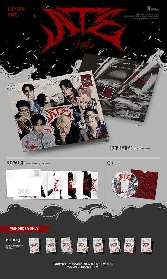 STRAY KIDS – Mini Album [ATE] (Letter Ver.)
