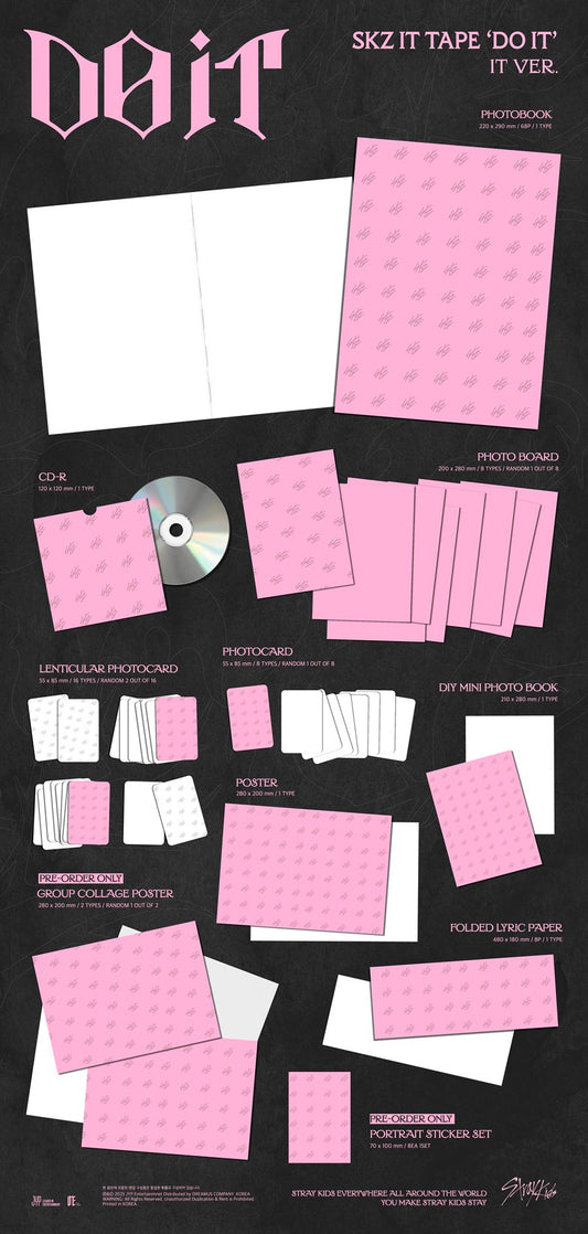Stray Kids – SKZ IT TAPE [DO IT] (IT VER.) [POB OPTIONS]