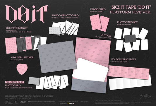 Stray Kids – SKZ IT TAPE [DO IT] (PLATFORM PLVE VER.) [POB OPTIONS]