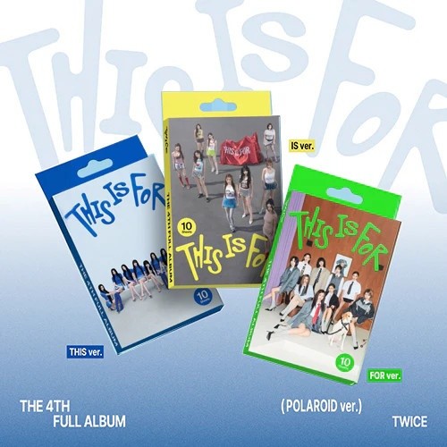 TWICE – 4th Album [THIS IS FOR] (POLAROID ver.)