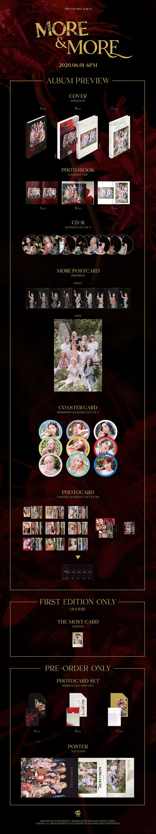 TWICE – 9th Mini album [MORE & MORE]